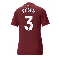 Manchester City Ruben Dias #3 3rd trikot Frauen 2024-25 Kurzarm